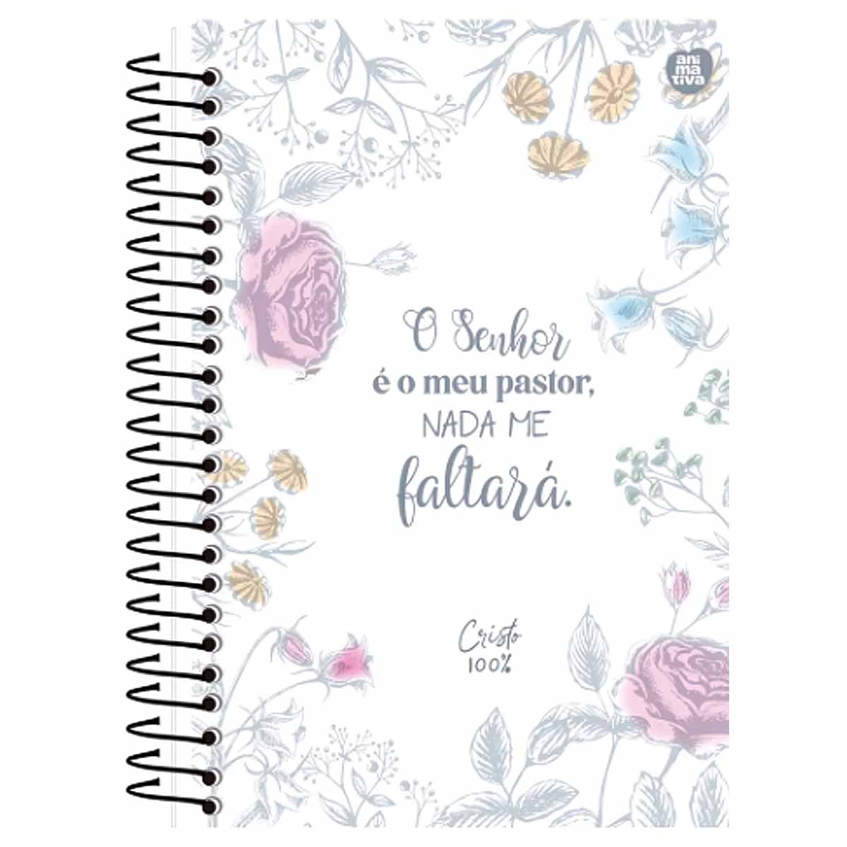 Agenda Devocional 2026 espiral 192 folhas Cristo Animativa